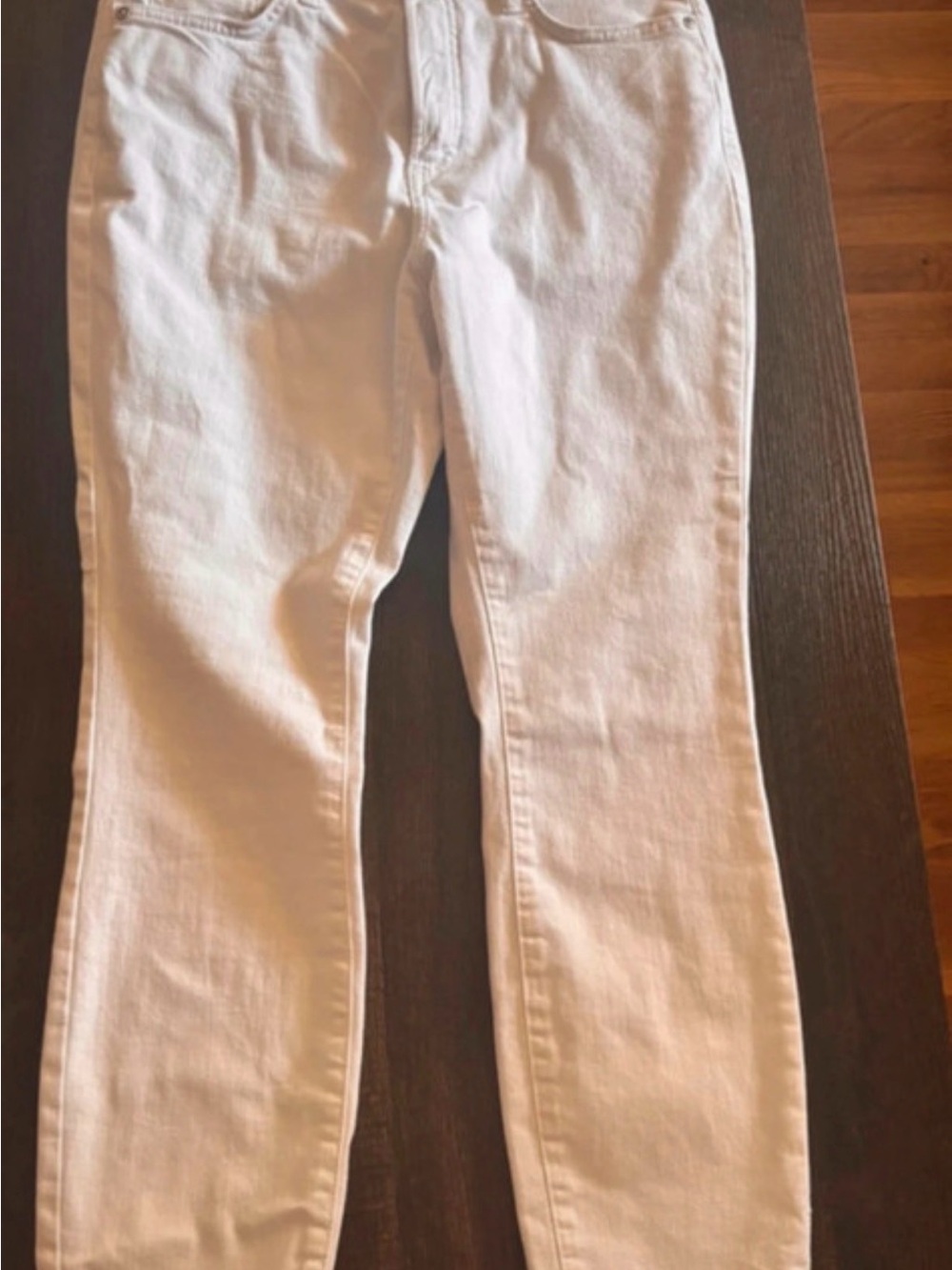 LC Lauren Conrad White Skinny Jeans